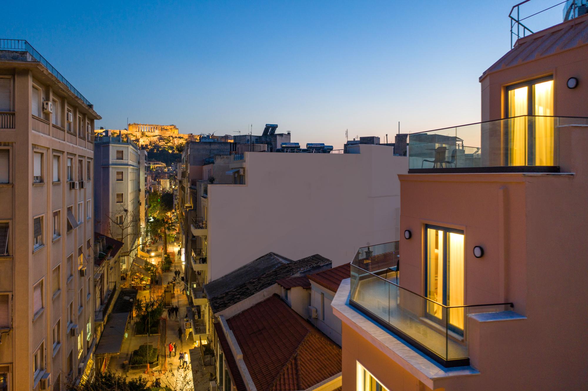 Bob W Eolou Hotel Athens Ngoại thất bức ảnh